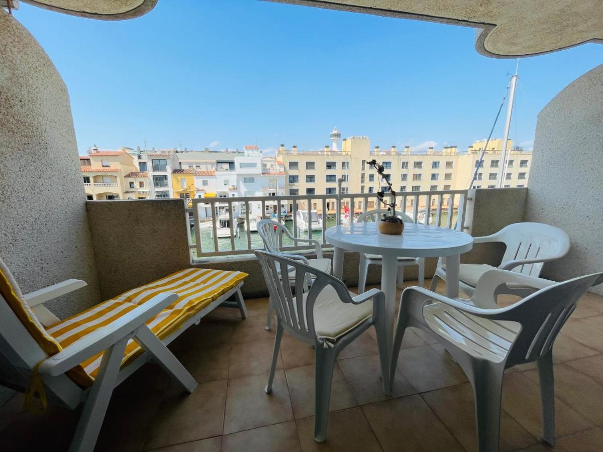 Port Royal B1 2-2 - Apartamento Con Vistas Al Canal - Cerca Playa Эмпуриабрава Экстерьер фото